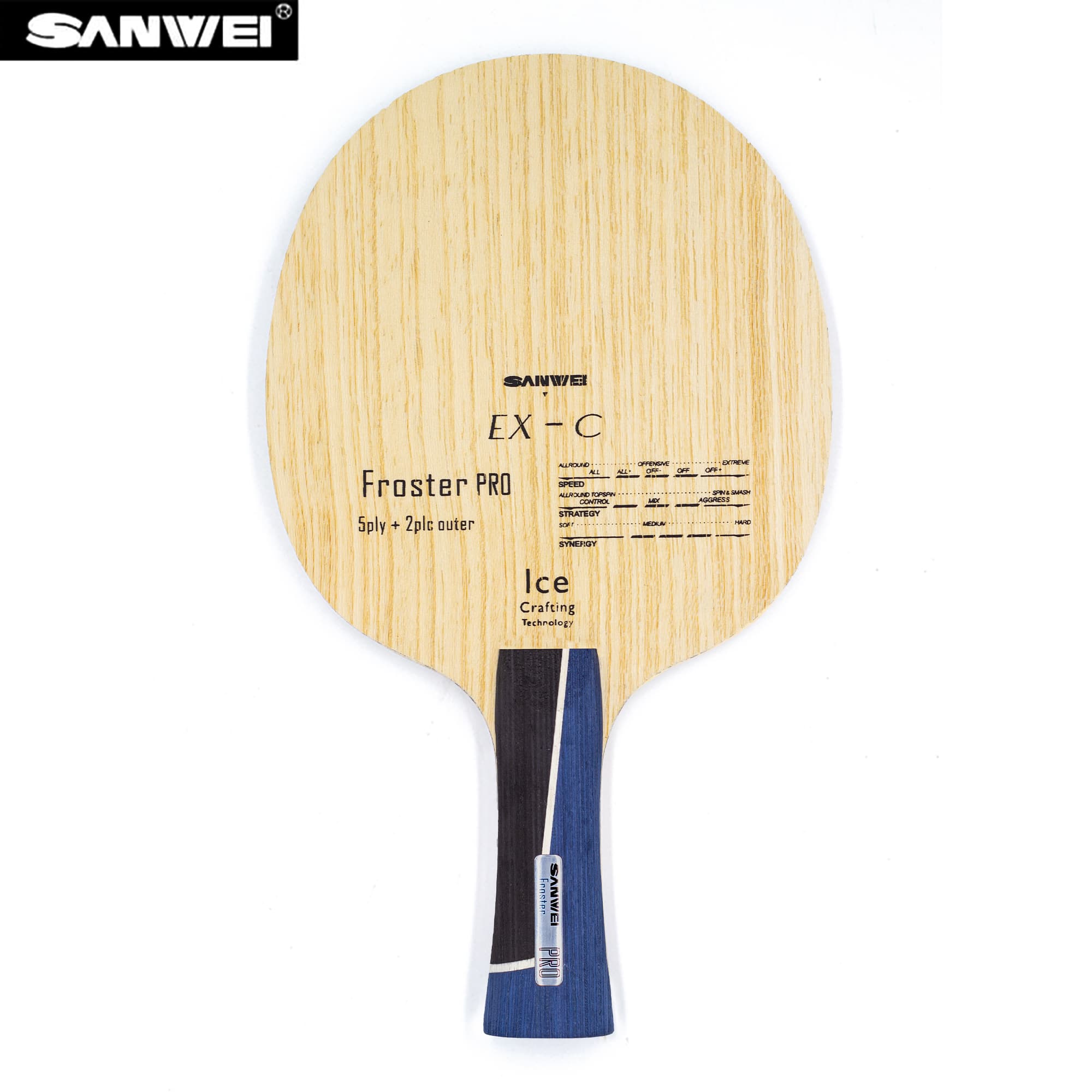 Table Tennis Edge - SANWEI ALC Raket Tenis Meja Froster