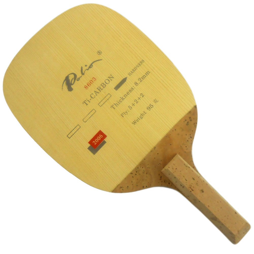 Table Tennis Edge - PALIO raket tenis meja, 8603 karbon